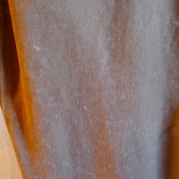 🍁NWT Women's Boo Hoo High Waist Distressed Brown Wide Leg Fray Hem Jeans - Picture 5 of 10